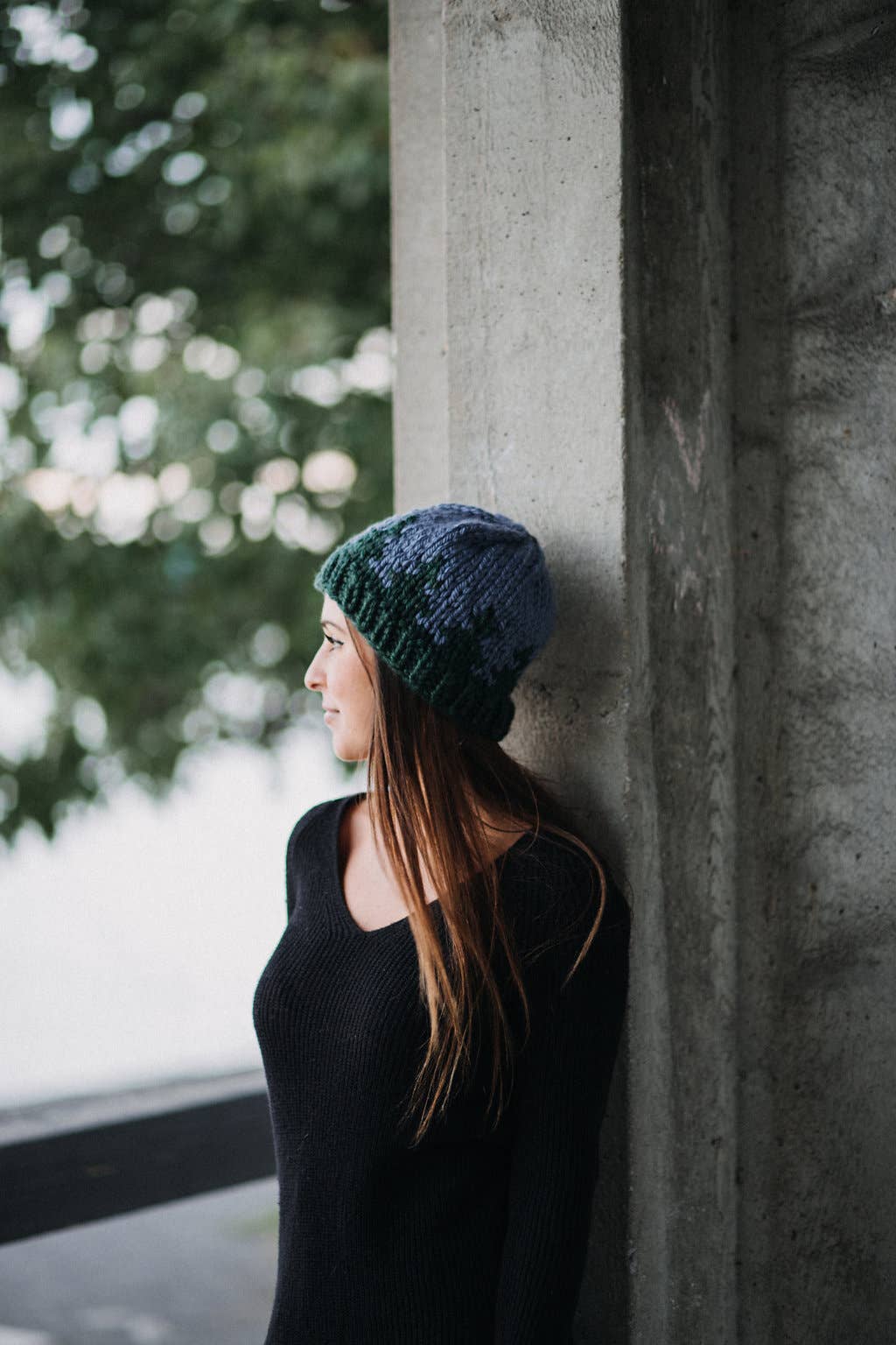 Serene & Evergreen - Wholesale Beanie - Women's -  The Treeline Hat0