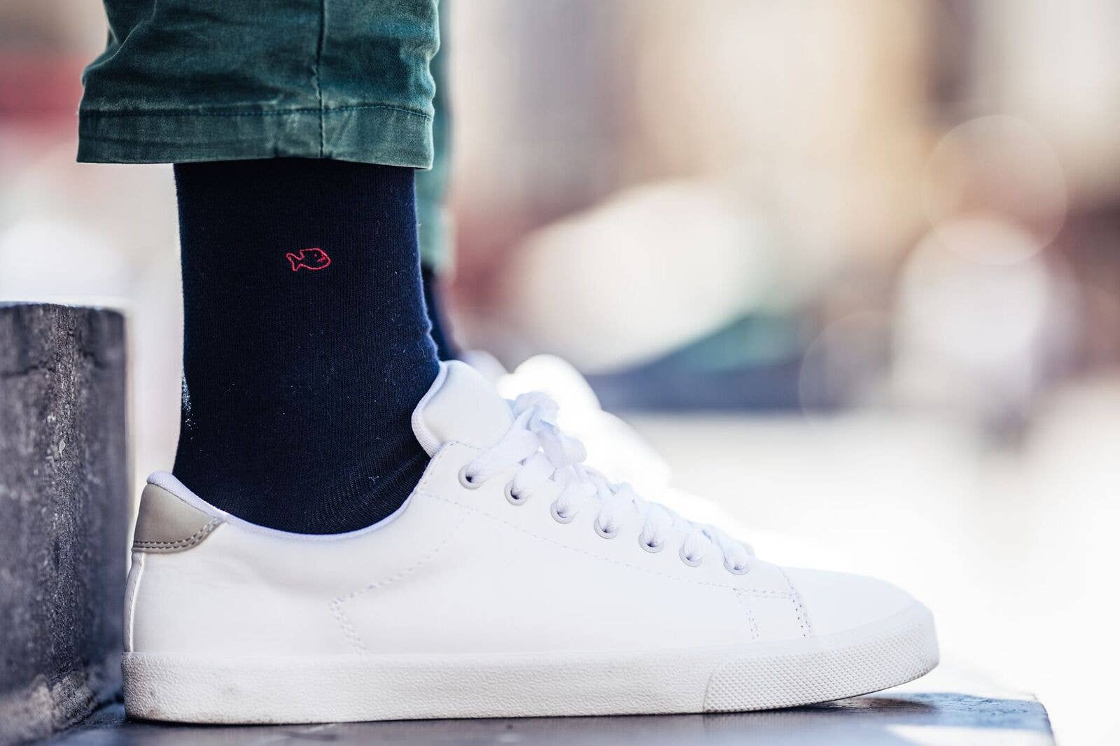 BILLYBELT - Wholesale Socks - Men's - Solid combed cotton socks - Navy blue2