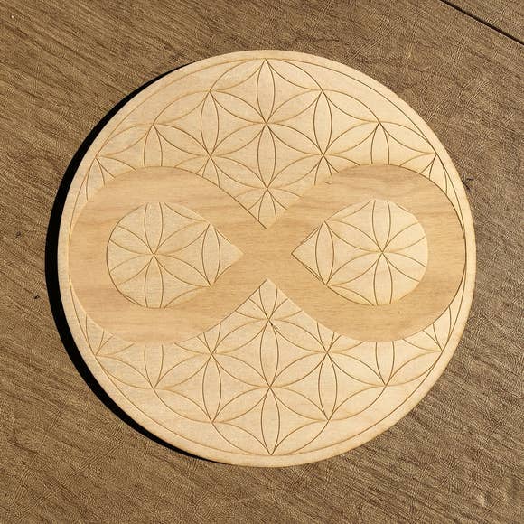 Zen and Meow – Großhandel Crystal Grid – Unendlichkeit Blume des Lebens Crystal Grid