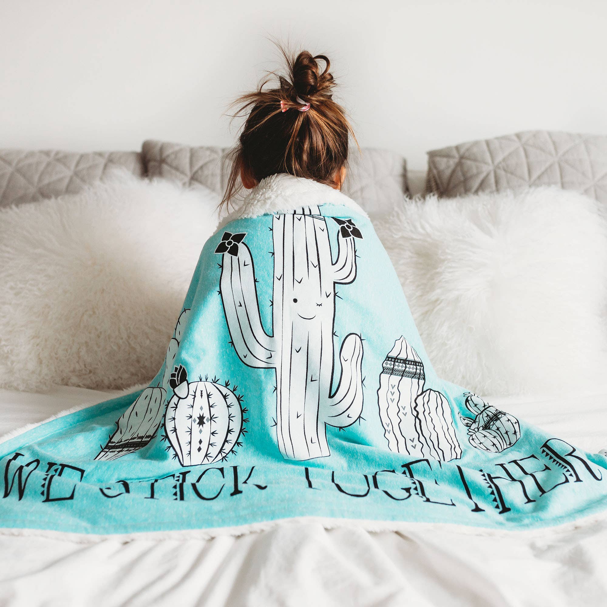 Lil Be - Wholesale Bedding Blanket - Kids & Baby - Cozy Cactus Blanket6