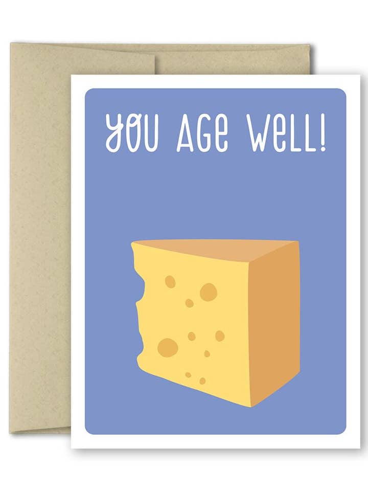 Birthday Card - Age Well for wholesale by The Imagination Spot