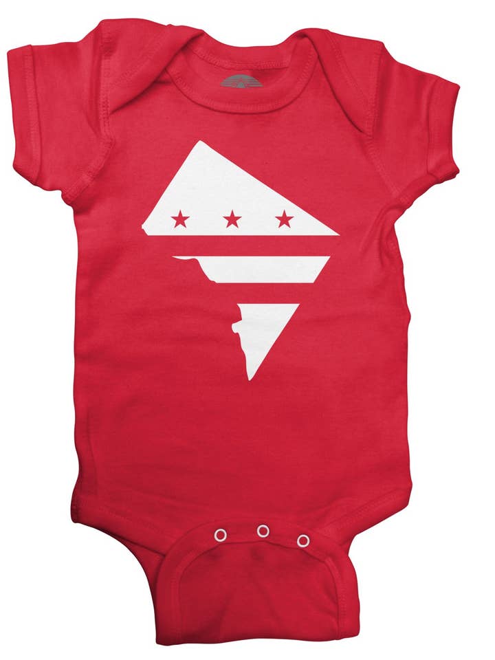 Washington DC Infant Bodysuit - Unisex Fit for wholesale by Boredwalk