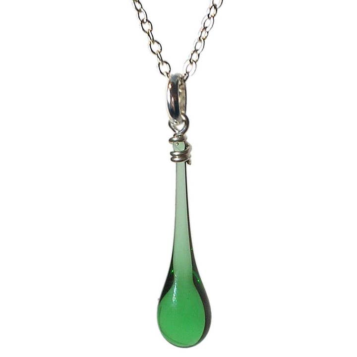 Sundrop Jewelry - Vente Colliers à pendentif - Collier avec pendentif en forme de larme en verre Maressa12
