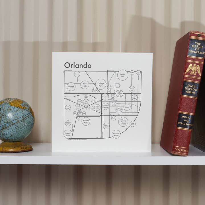 Archie's Press – Engroshandel Kort – Orlando Kort Print