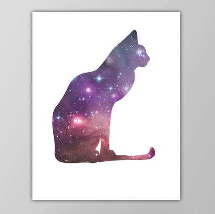 The National Anthem - Wholesale Art Print - 8” x 10” Cat Spirit Animal Art Print0