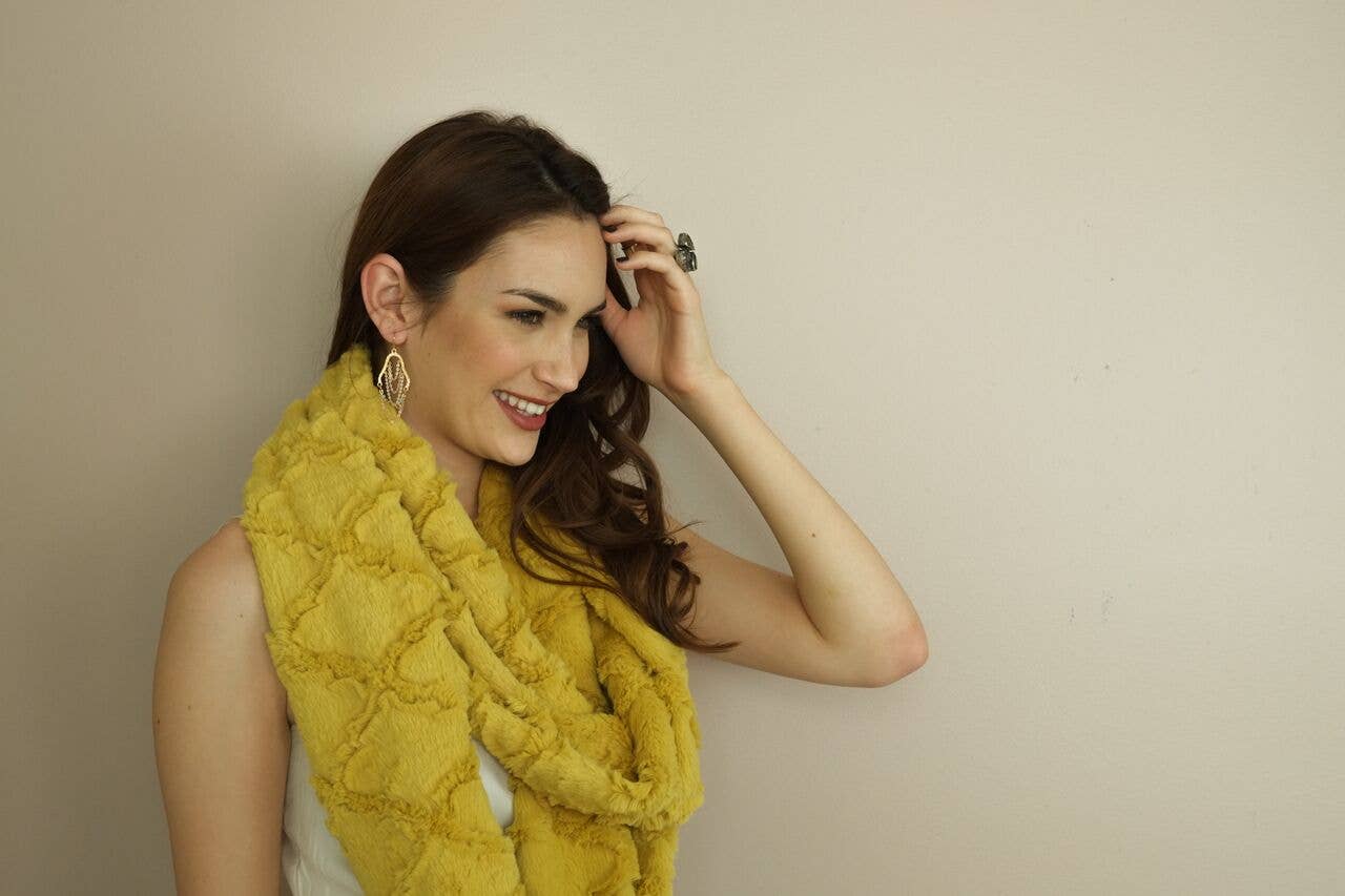 Tourance - Wholesale Scarf - Women's - Scarf Infinity - Antique Mustard0