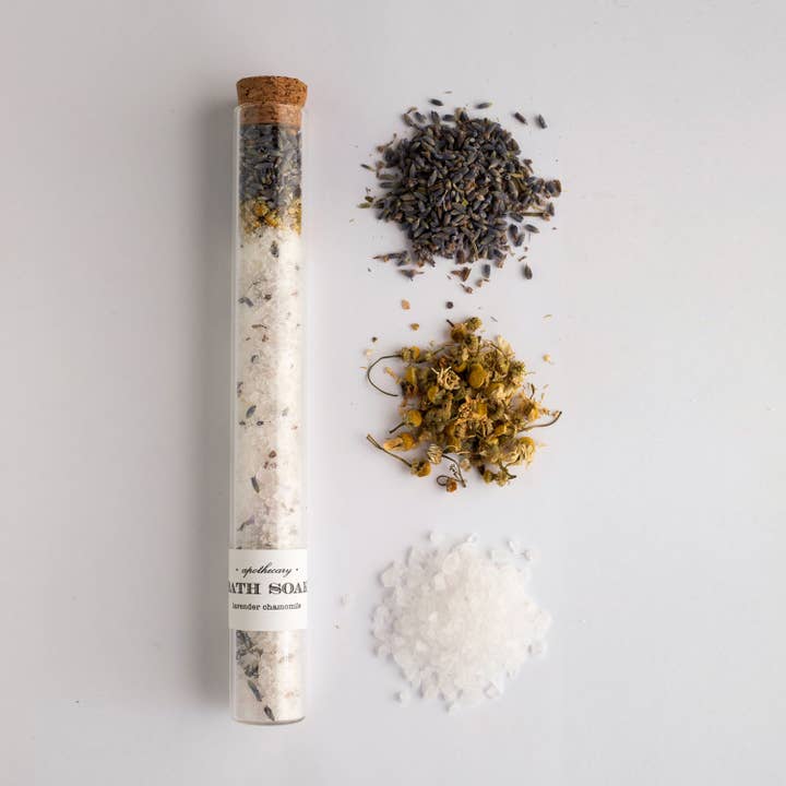 Lavendel Kamille: Badeblanding Rør (badesalt) for engroshandel hos Nectar Republic