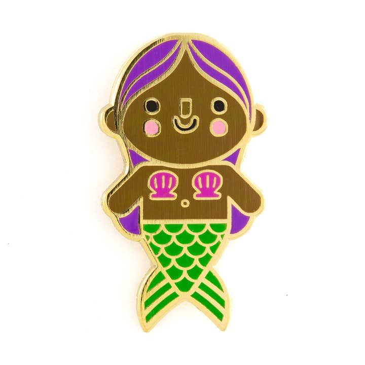 Sjöjungfru Baby lila hår emaljstift för wholesale av These Are Things