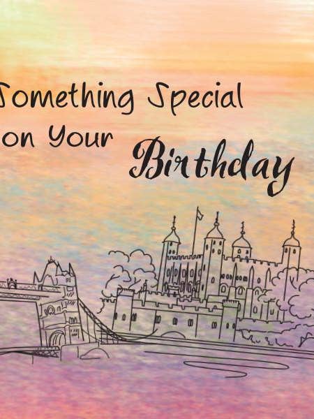 London Happy Birthday Card for wholesale by Dreams After All