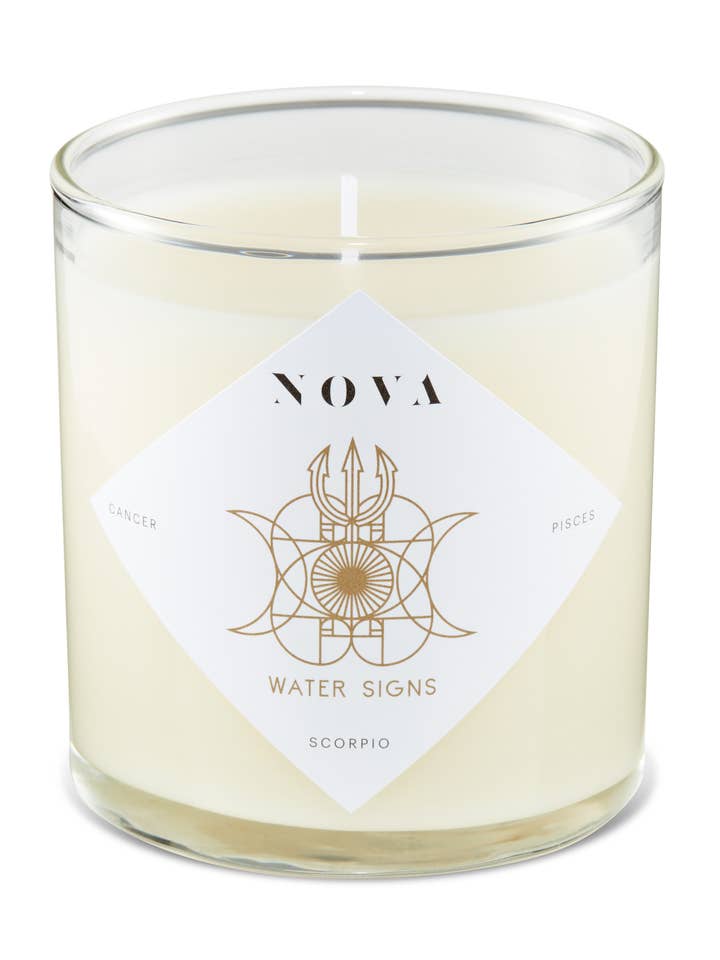 Water Astrological Candle for wholesale by NOVA