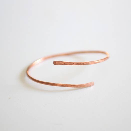 REMOVED BRAND - Wholesale Cuff Bracelet - O'Keeffe Bracelet | 2 Finishes Available - Hammered Cuff