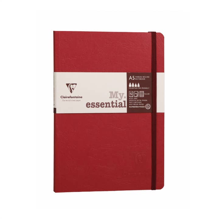 Exaclair - Wholesale Journal/Diary - Clairefontaine My Essential Paginated Journal (A5)