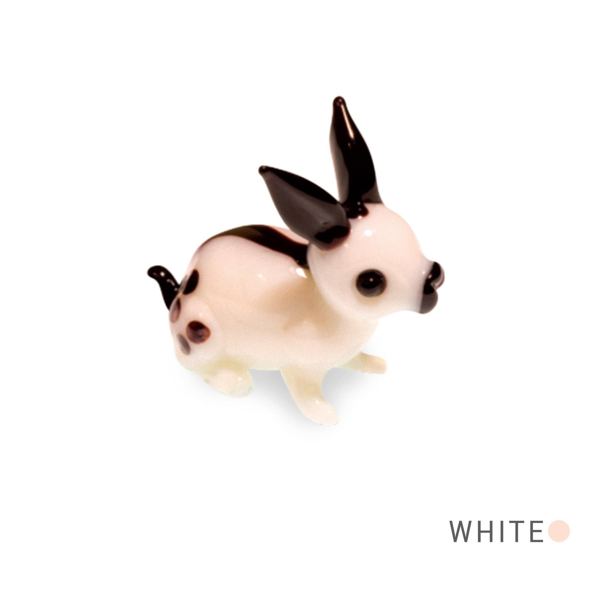 Tynies - Wholesale Decorative Figurine - Bit - Rabbit Black & White