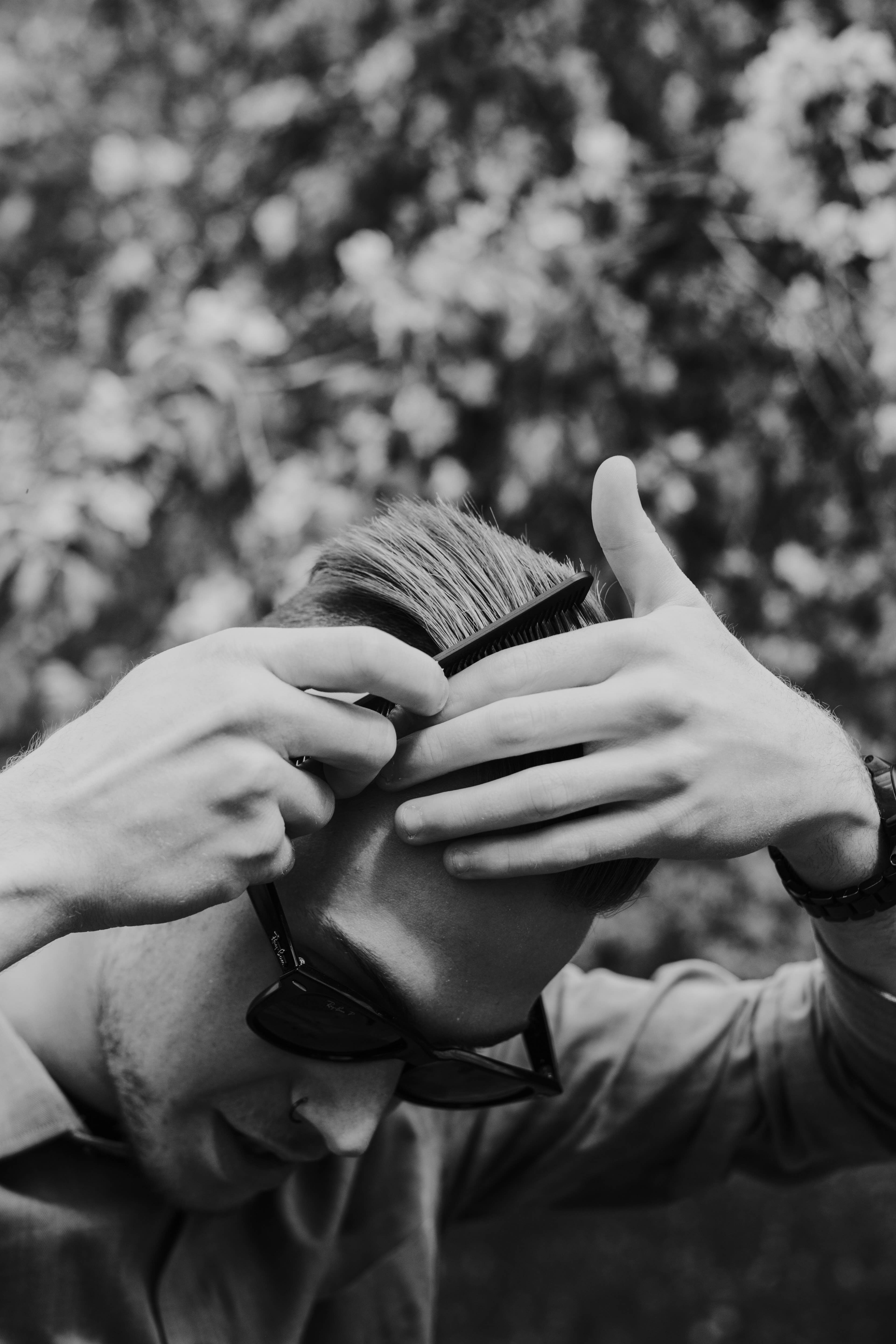 Chicago Comb Co. – wholesale Hair brush/comb – Model No. 1 Carbon Fiber Comb2