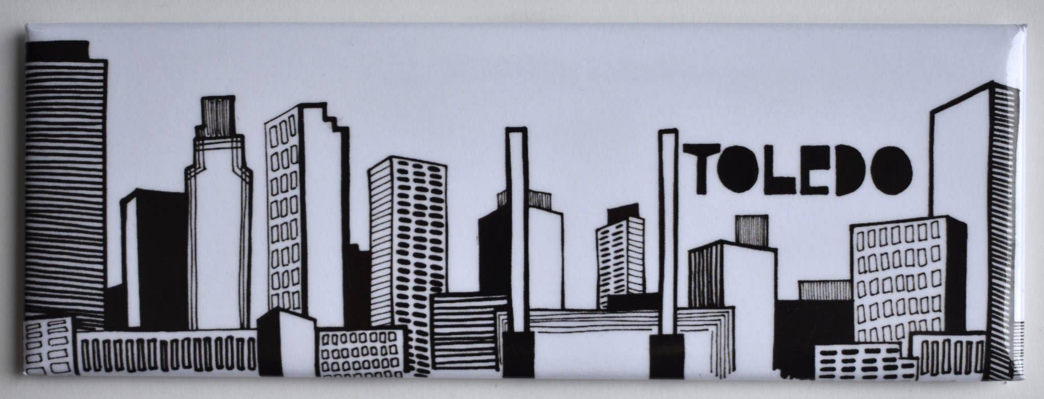 Whereabouts Shop – Íman por atacado – Ímã Toledo Skyline3