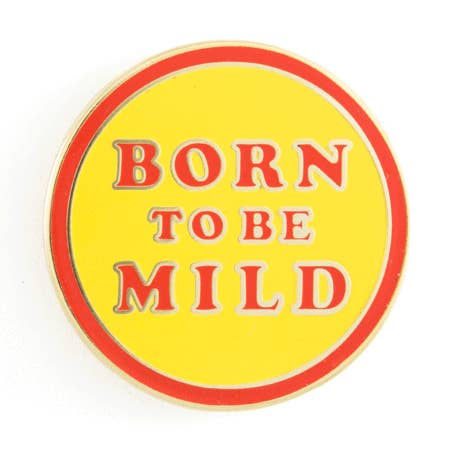 Broche en émail doux Born Tto Be pour la vente par These Are Things