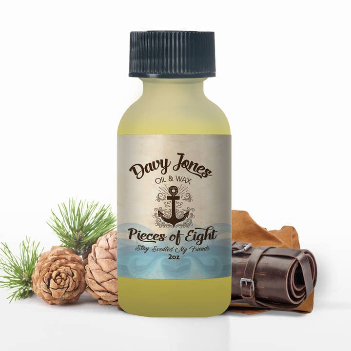 Pieces of Eight - Beard Oil for wholesale by Davy Jones Oil & Wax