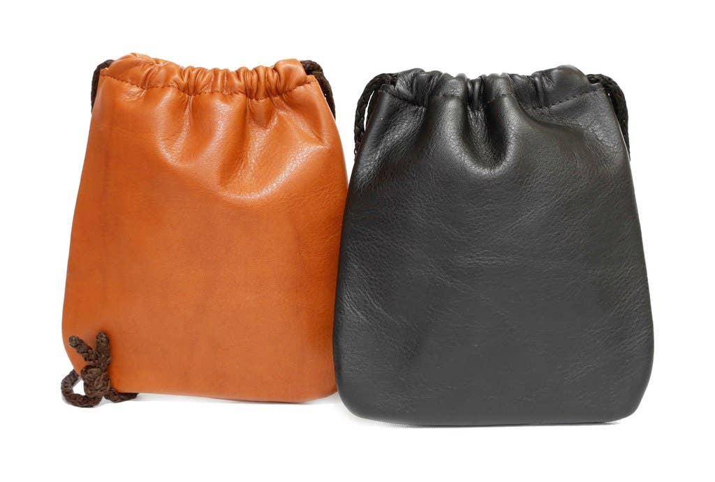 Ashlin Leather Boutique - Wholesale Pouch - Women's - ASHLIN® DRAWSTRING GOLF POUCH 6X625 INCHES | TUSCANY COWHIDE2