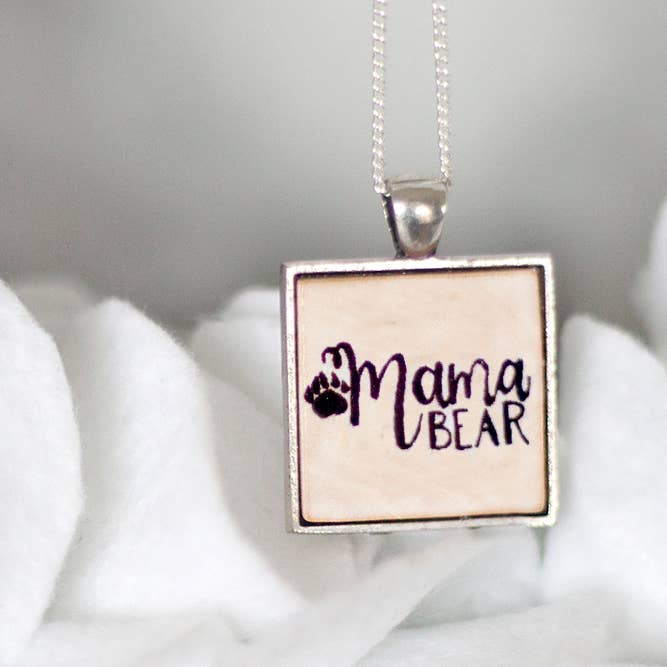 Little Allegory - Wholesale Pendant/Charm Necklace - Mama Bear Necklace2