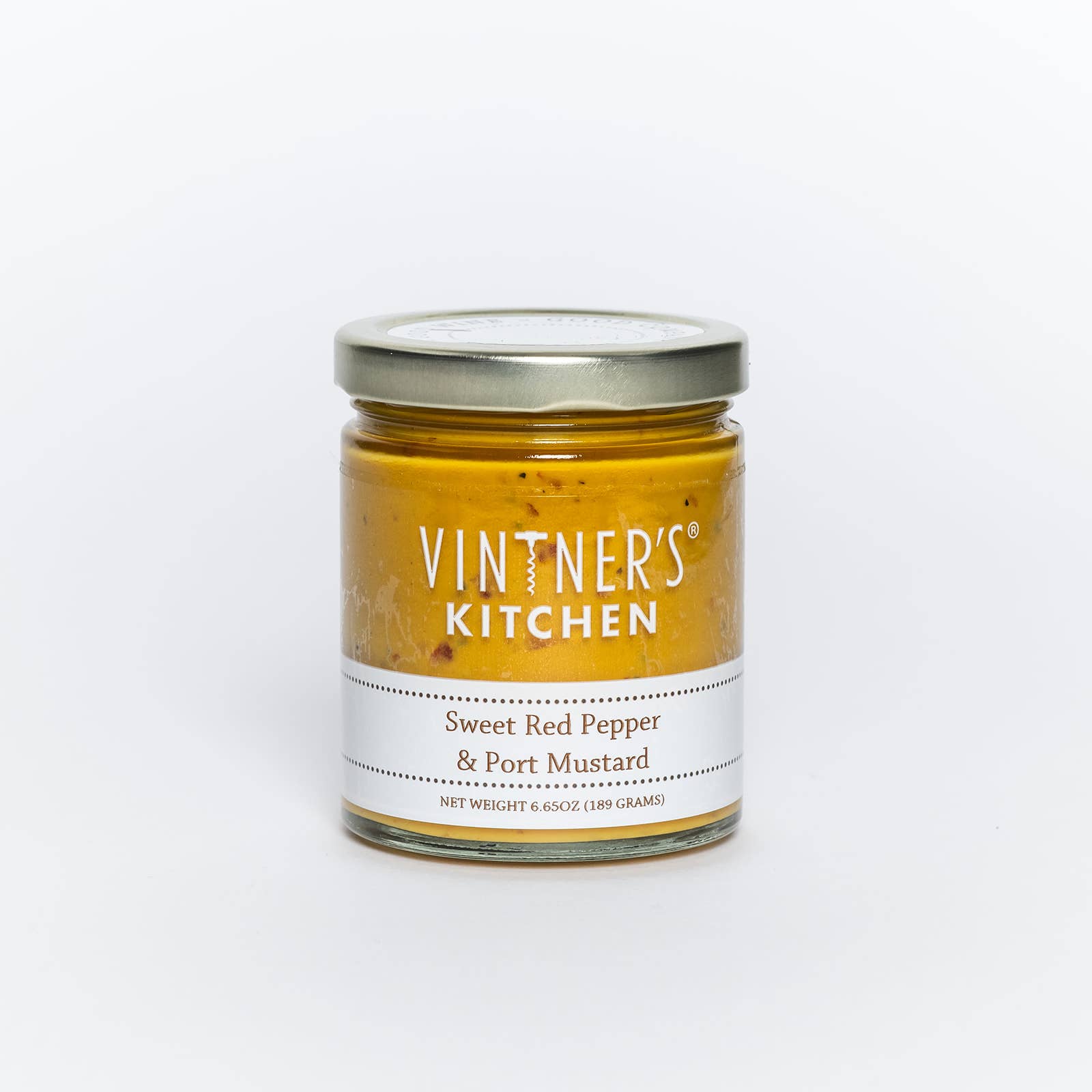 Vintner's Kitchen LLC – wholesale Mustard – Sweet Red Pepper and Port Mustard