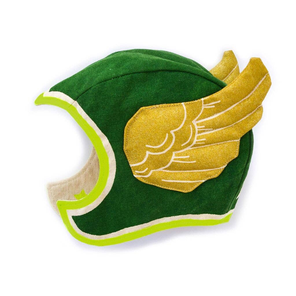 Lovelane Designs - Wholesale Cape - Kids - Green Cape and Hat Hero Set1