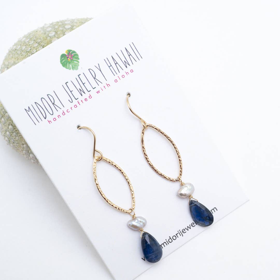 Midori Jewelry Hawaii – wholesale Hängande örhängen – ”under havet” örhängen1