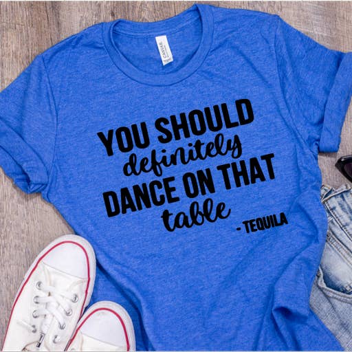You Should Definitely Dance - Women's Screen Printed T-Shirt for wholesale by FAMS design