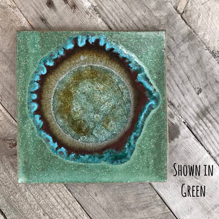 Trivet Square 8" for wholesale by Dock 6 Pottery