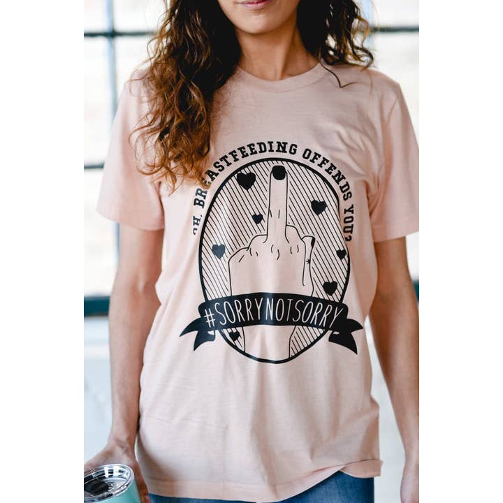 Min amning förolämpar dig Eff Prism färg T-Shirt för wholesale av spillthebeansetc