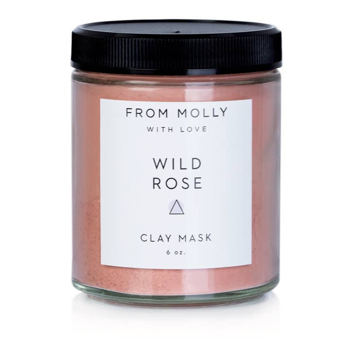 Wild Rose Clay Mask for wholesale by From Molly With Love