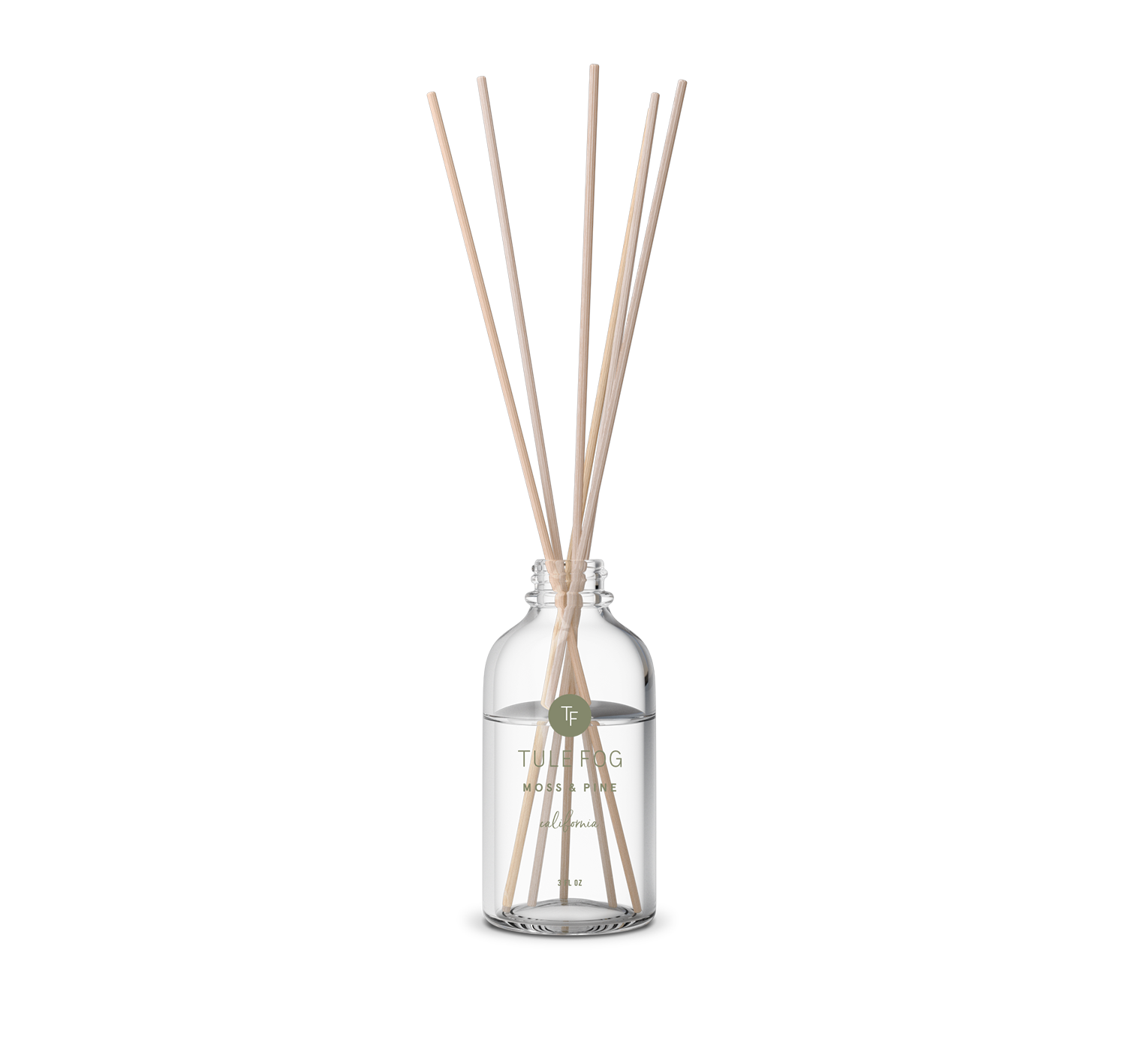 Tule Fog Candles - Wholesale Reed Diffuser - Moss + Pine - Reed Diffuser - 3fl oz1