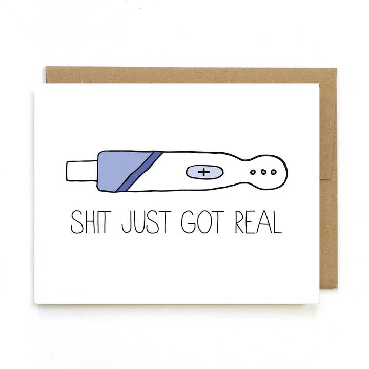 Schwangerschafts-Karte - Got Real für den Großhandel von Unblushing