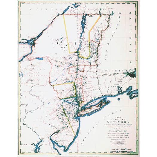 New York e New Jersey nel 1776 - Mappa storica per la vendita all'ingrosso da parte di Historic Urban Plans, Inc.