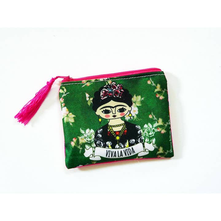 Frida Kahlo kleine Geldbörse für den Großhandel von Chunchitos