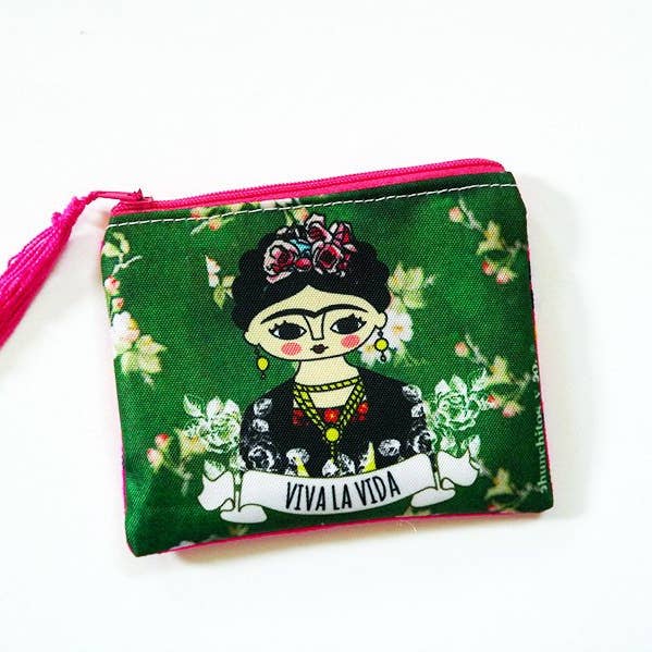 Frida Kahlo small purse for wholesale by Chunchitos