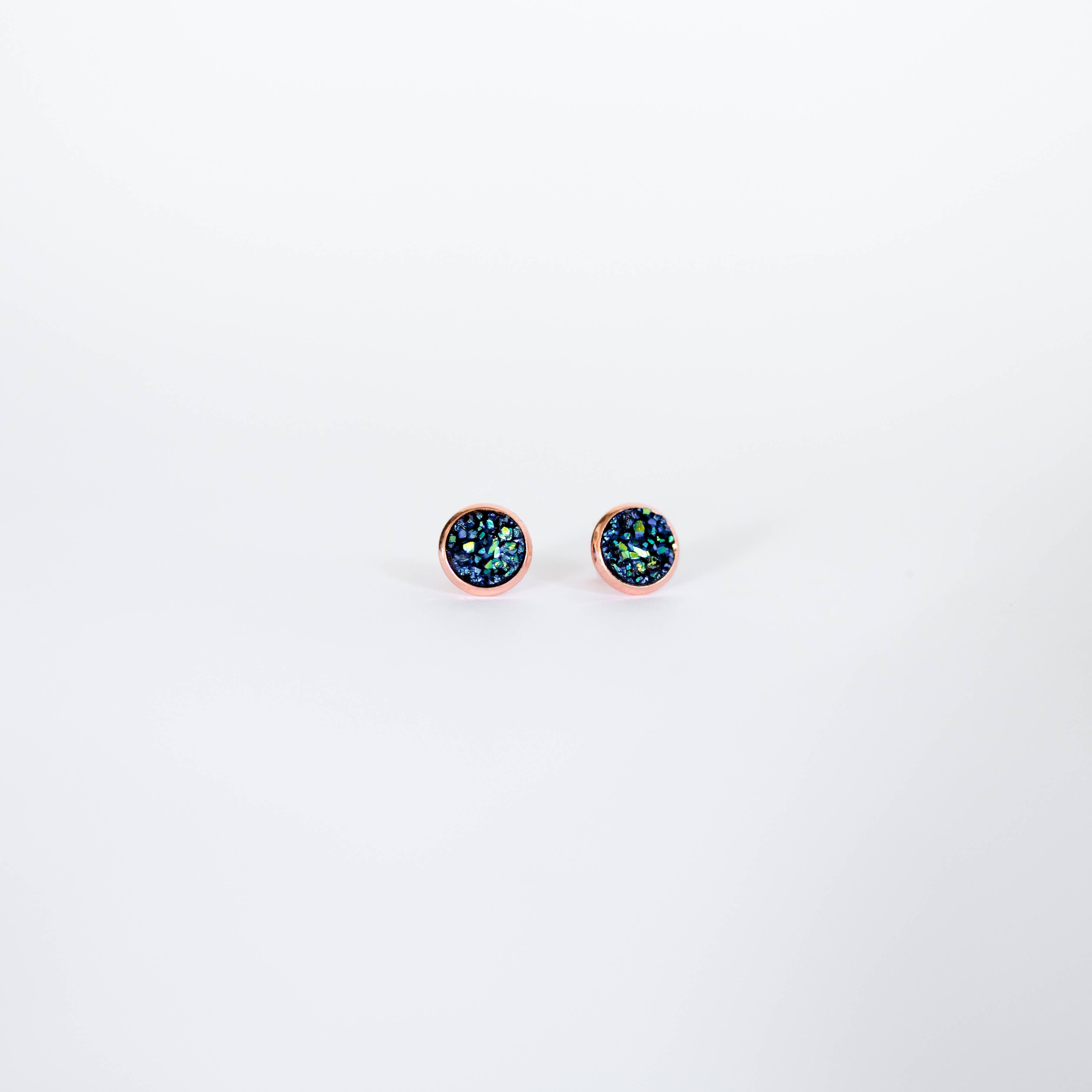 badala - Wholesale Stud/Post Earrings - Kalenjin Druzy Earrings1