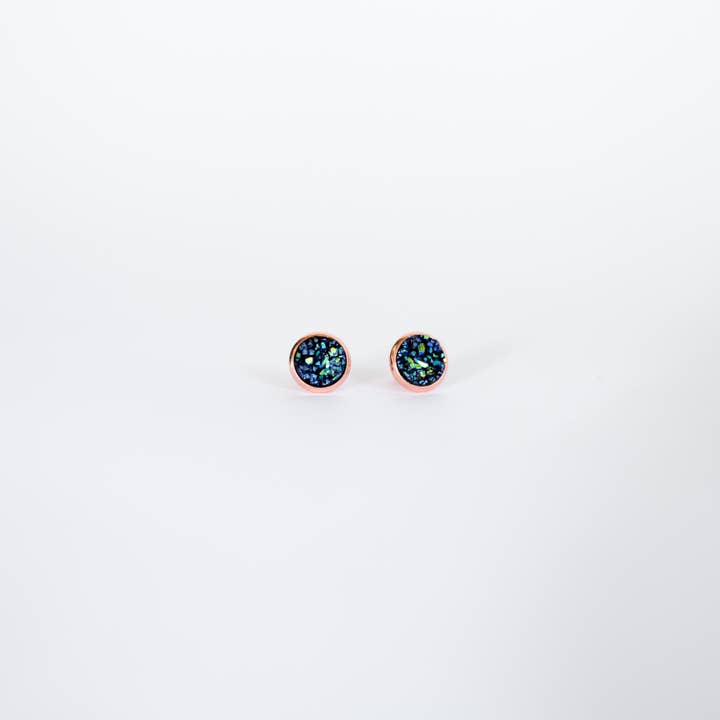 badala - Wholesale Stud/Post Earrings - Kalenjin Druzy Earrings1
