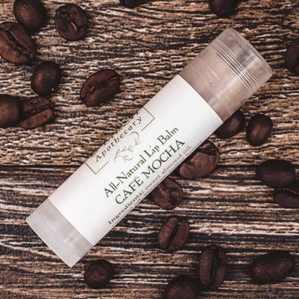 Café Mokka Lippenbalsem voor wholesale door Willow & Birch Apothecary