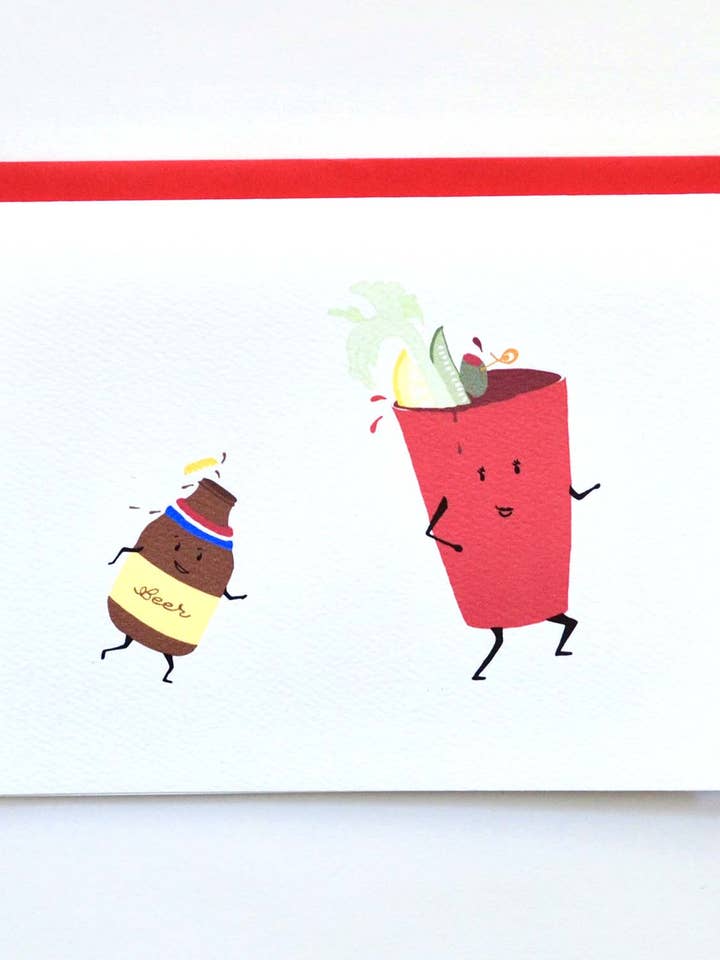 Bloody Mary And Chaser for wholesale by Cracked Designs