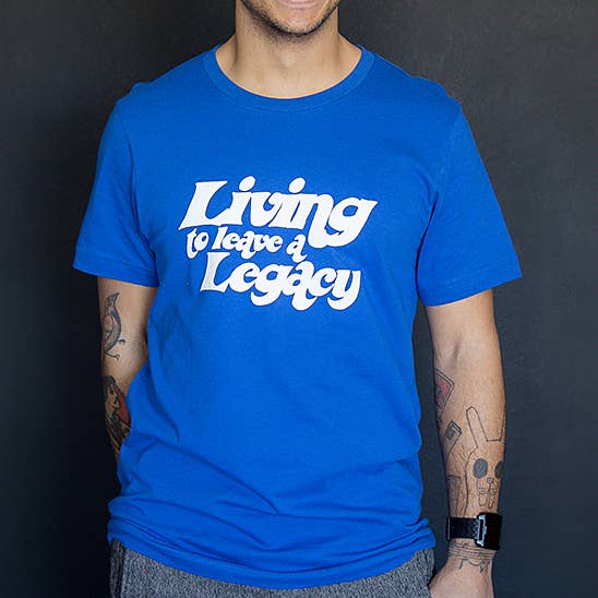 "Legacy" Adult Unisex Tee for wholesale by The Talking Shirt