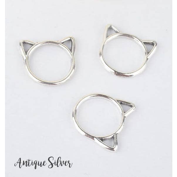 50 - Medium Cat Stitch Markers - Set of 50 for wholesale by Laura Hand Knits