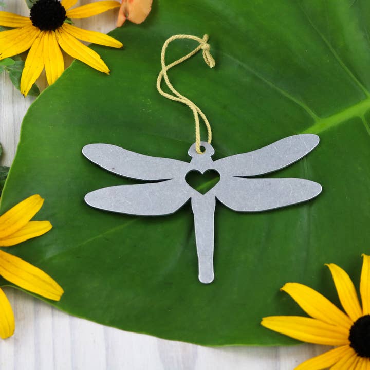 Iron Maid Art - Wholesale Ornament - Dragonfly Metal Holiday Gift Christmas Ornament3
