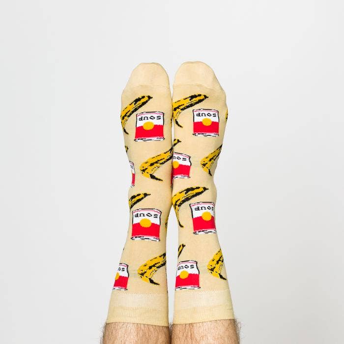 Yellow Owl Workshop - Wholesale Socks - Men's - Pop Art - Large Crew Socks - Museum Gift Shop3