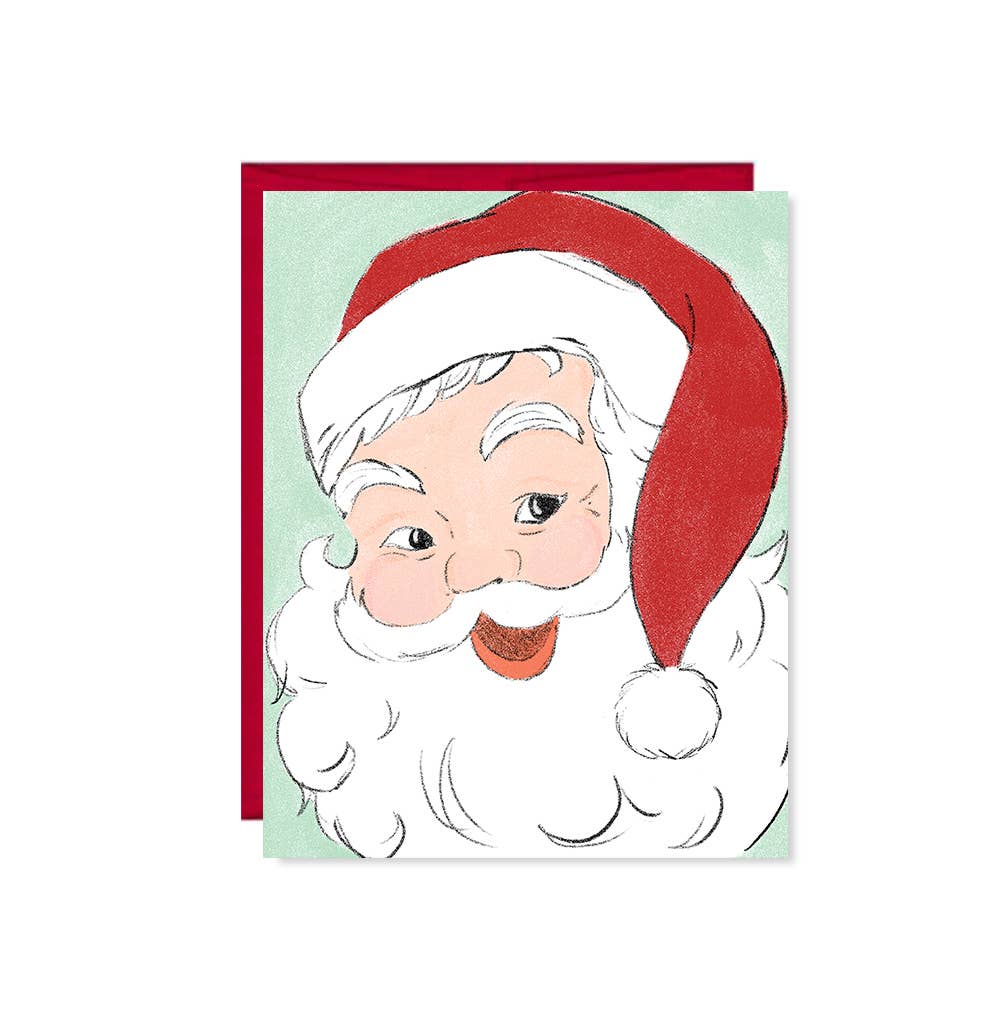 Pen & Paint - Wholesale Christmas Card - Christmas Card, Santa, Happy Holidays, Greeting Card, Jolly