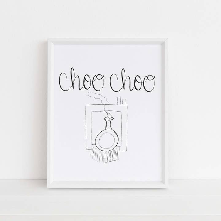 Choo Choo Train Print for wholesale by Southern Top Stitch