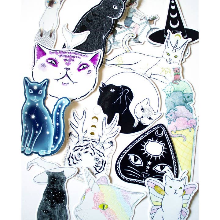 Bee's Knees Industries - Wholesale Sticker - Corgi Faerie vinyl sticker1