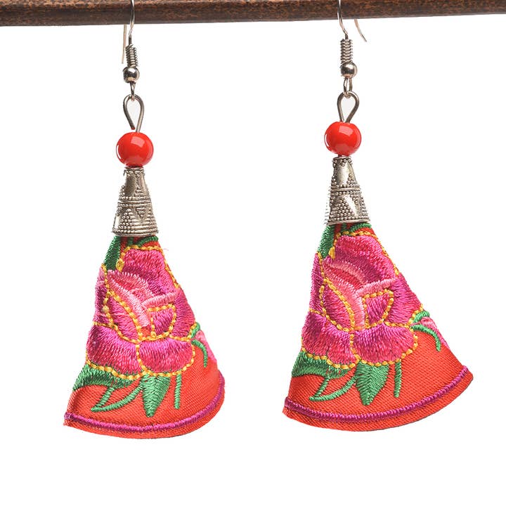 Zig Zag Asian Collection - Wholesale Dangle Earrings - Hmong Earring3