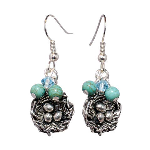 Birds Nest Earrings for wholesale by Nancy Neill Designs