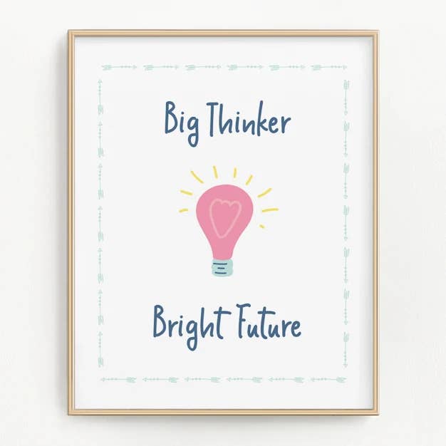 Impressão artística do Big Thinker por atacado de Flip The Script Studios