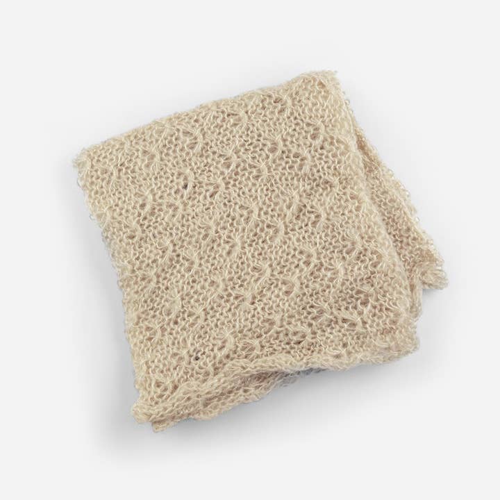 The Blueberry Hill – Großhandel Bettdecke – Kind & Baby – Tragetuch | Mohair Handgestrickte Babydecke